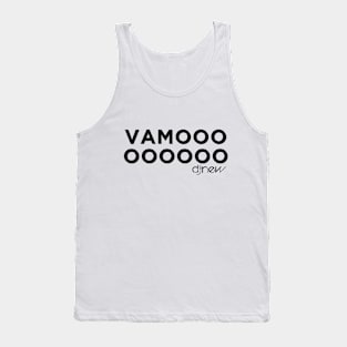 Vamooo - Black Logo Tank Top